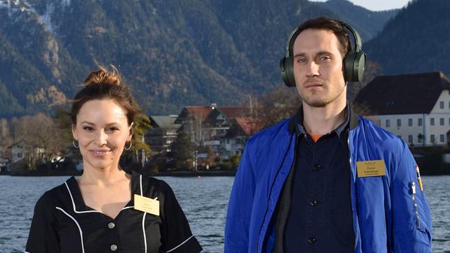 Bild: ARD Degeto/Bernd Schuller Florian (Sebastian Zimmler) und Valerie (Mina Tander)