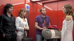 Juliette, Mélanie, Marc und Alex