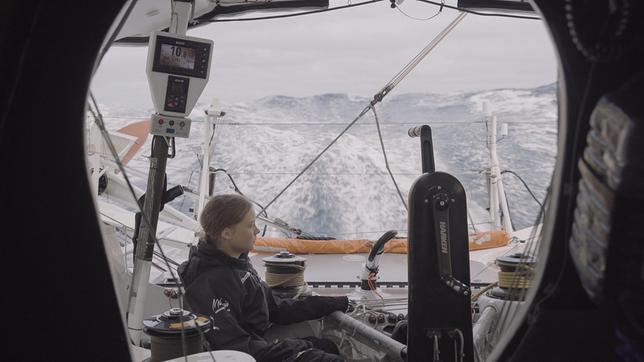 Bild: WDR/B-Reel Films Greta an Bord der Hochseeyacht