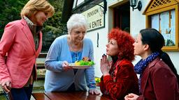 Caroline, Estelle und Judith mit Roberta