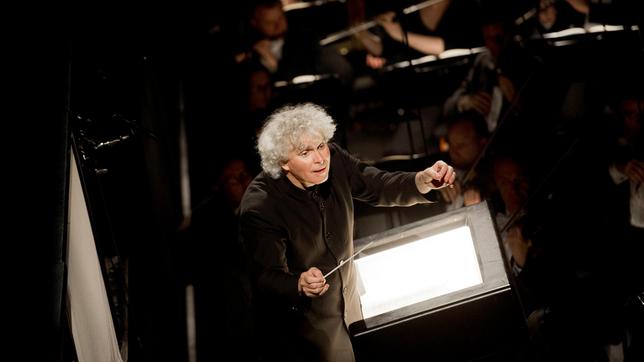 Bild: rbb/Monika Rittershaus Dirigent: Sir Simon Rattle