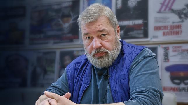 Dmitry Muratow, Herausgeber und Chefredakteur der russischen Zeitung Nowaja Gaseta, erhielt 2021 den Friedensnobelpreis für seinen Kampf um Meinungsfreiheit.