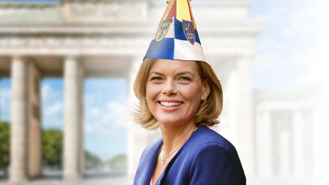 Bild: WDR/CDU Rheinlandpfalz Julia Klöckner ist Trägerin des Ordens "Wider den tierischen Ernst 2019".