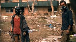 Monsters: Andrew Kaulder (Scoot McNairy) und Samantha Wynden (Whitney Able) im Nukleargebiet.