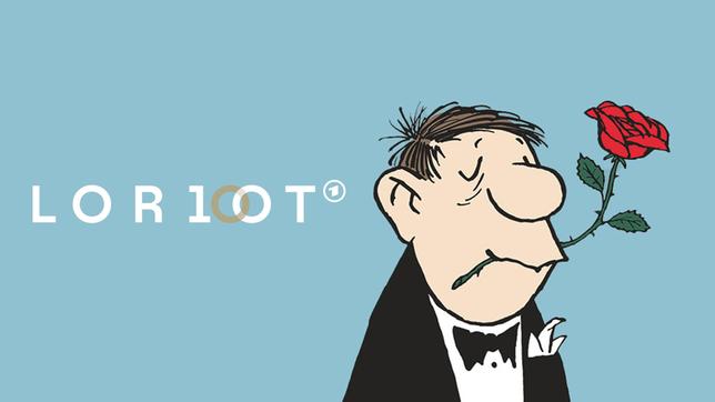 Loriot100 - Key Visual zur Sendung.