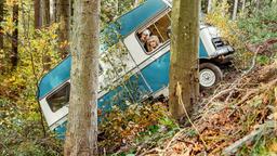 Mehr Natur geht nicht: Die Camping-Blogger Ingo (Max Herbrechter) und Gunda Ehrlich (Juliane Köhler) bleiben im Wald stecken.