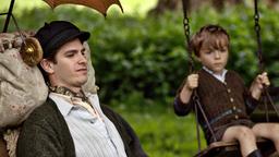 Robin Cavendish (Andrew Garfield) mit seinem Sohn Jonathan (Jack/Frank Madigan).