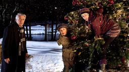 Ruprecht Welser (Henry Hübchen), Johanna Welser (Jutta Speidel) und Ellie Pietschek (Gesine Cukrowski) klauen einen Weihnachtsbaum.