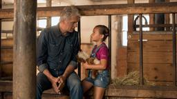 Sebastian Leitner (Walter Sittler) sorgt sich um seine Enkelin Lea (Lilly Kiara Walleshauser).