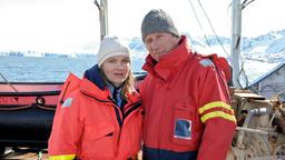 Martin und Nina auf dem Forschungsschiff