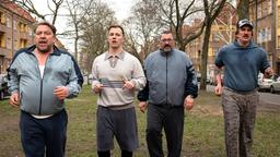 Training unter Anleitung von Moah.
