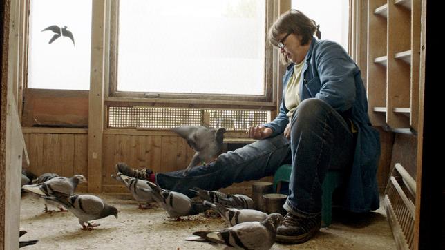 Bild: SWR/Sebastian Bäumler Uschi im Taubenschlag.