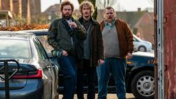 V. li. n. re.: Otto (Nikolaj Lie Kaas), Lennart (Lars Brygmann) und Emmenthaler (Nicolas Bro) glauben nicht mehr an Zufälle.