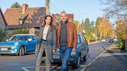 Viola (Yvonne Catterfeld) und Butsch (Götz Schubert) besuchen Familie Drescher, die Eltern des aufgetauchten Jungen.