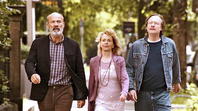 Bild: ARD Degeto/BR/Westhoff Film GmbH/DRIFE Filmproduktion Eddi (Heiner Lauterbach), Anne (Gisela Schneeberger) und Johannes (Michael Wittenborn)