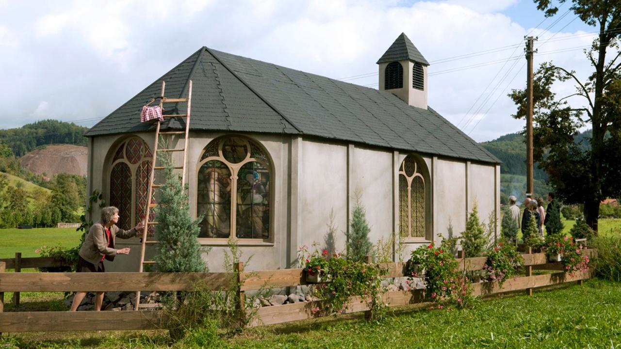 Das Streitobjekt: Die Oberrieslinger Kirche.