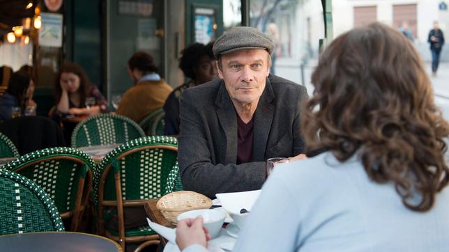 Bild: rbb/NFP/Christine Schroeder François (Edgar Selge) und Marie-Françoise Tanneur (Bettina Stucky, re.)
