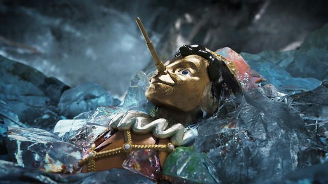 Verschwundenes Kunstobjekts, auf dem ein unheilvoller Fluch zu liegen scheint: Die Pinocchio-Figur.