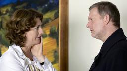 Detective Inspector Jimmy Perez (Douglas Henshall) traut niemanden – auch nicht der Oberstaatsanwältin Phyllis Brennan (Anna Chancellor).