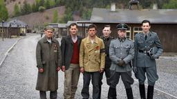 Gruppenfoto Darsteller: Janusz Cichhoc, Florian Setter, Peter Schneider, Leonard Carow, Robert Gallinowski, Sabin Tambrea (v.l.)