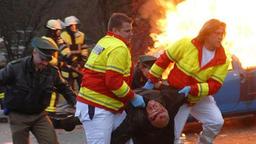 Uli Steiger, mit Sanitäter u. Papen