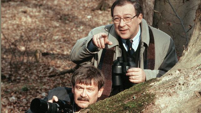 Schneider (Wolfgang Winkler, li.) und Schmücke (Jaecki Schwarz) 