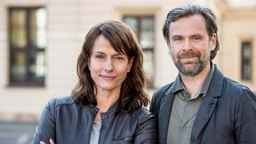 Bild: MDR Polizeiruf-Jubiläum: Claudia Michelsen als Doreen Brasch und Matthias Matschke als Dirk Köhler