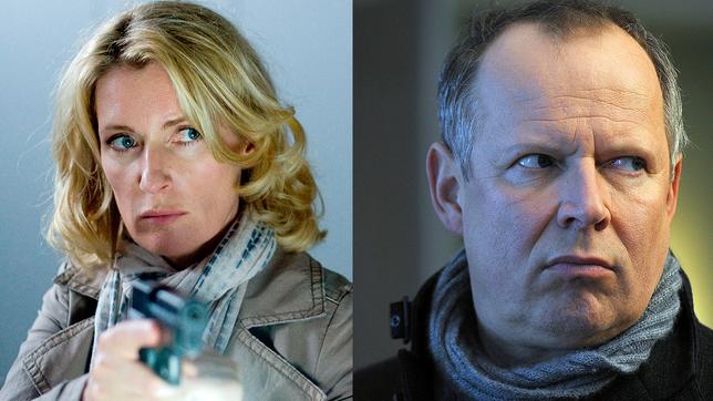 Maria Furtwängler und Axel Milberg ermitteln gemeinsam als Lindholm und Borowski im 1000. Tatort