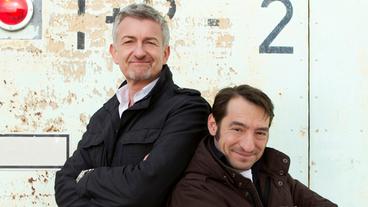 Bild: rbb/Annegret Plehn Dominic Raacke und Boris Aljinovic