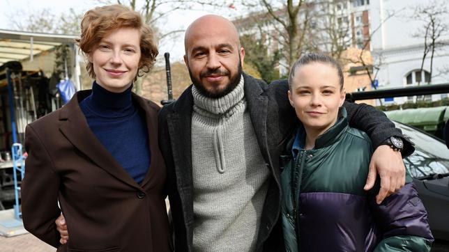 Drehstart zum "Tatort: Und immer gewinnt die Nacht (AT)" mit Luise Wolfram, Dar Salim und Jasna Fritzi Bauer