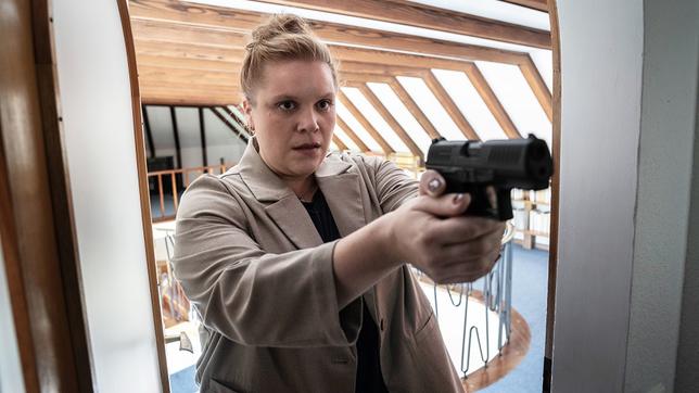 Bild: WDR/Thomas Kost Stefanie Reinsperger als Hauptkommissarin Rosa Herzog