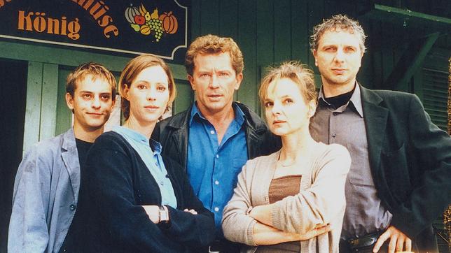 Bild: BR/Rolf von der Heydt Andi Schaller, Luise Schaller, Ivo Batic, Bernadette König und Franz Leitmayr