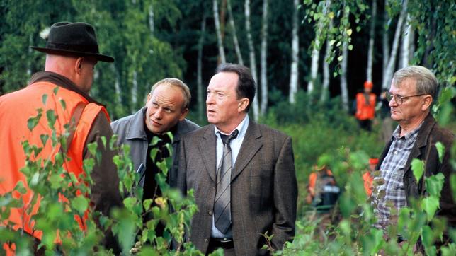 Bild: MDR/Hardy Spitz Kain, Ehrlicher u. Walter im Wald