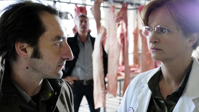 Bild: rbb/Christiane Pausch Stark und Frau Balthasar, im HG Ritter