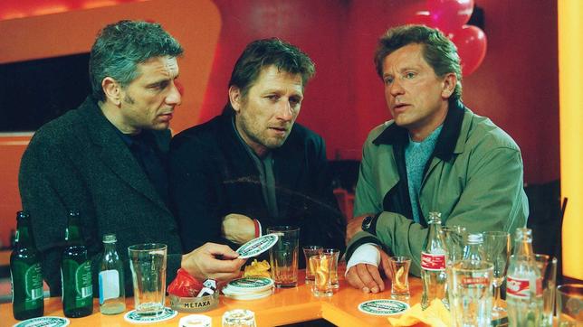 Bild: BR/Marco Orlando Pichler 25 Jahre in 25 Bilder: die drei Kommissare am Tresen