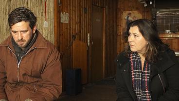 Bild: SWR/Stephanie Schweigert Urs Hahn (Peter Schneider) und Klara Blum (Eva Mattes)