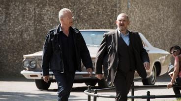 Bild: WDR/Martin Menke TATORT: Die Kommissare Freddy Schenk (Dietmar Bär) und Max Ballauf (Klaus J. Behrendt) ermitteln.