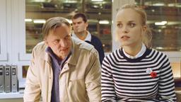 Bei Tatort "Mörderspiele" ist Teamarbeit gefordert: Nadeschda Krusenstern mit ihrem Chef, Kommissar Frank Thiel.