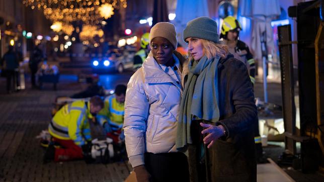 Kommissarinnen Charlotte Lindholm (Maria Furtwängler) und Anaïs Schmitz (Florence Kasumba)