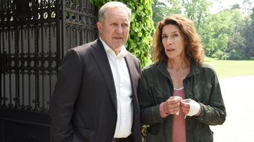 Bild: ARD Degeto/ORF/Epo Film/Hubert Mican Moritz Eisner (Harald Krassnitzer) und Bibi Fellner (Adele Neuhauser) müssen in der Ebola-Hysterie einen kühlen Kopf bewahren.