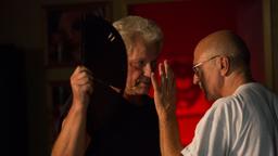 Am "Tatort"-Set: Miroslav Nemec als Batic mit Regisseur Max Färberböck