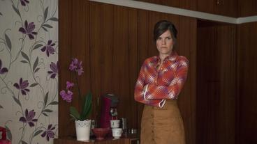 Bild: MDR/Anke Neugebauer TATORT: Roys Schwester Siegrid (Fritzi Haberlandt) in ihrem Schönheitssalon.