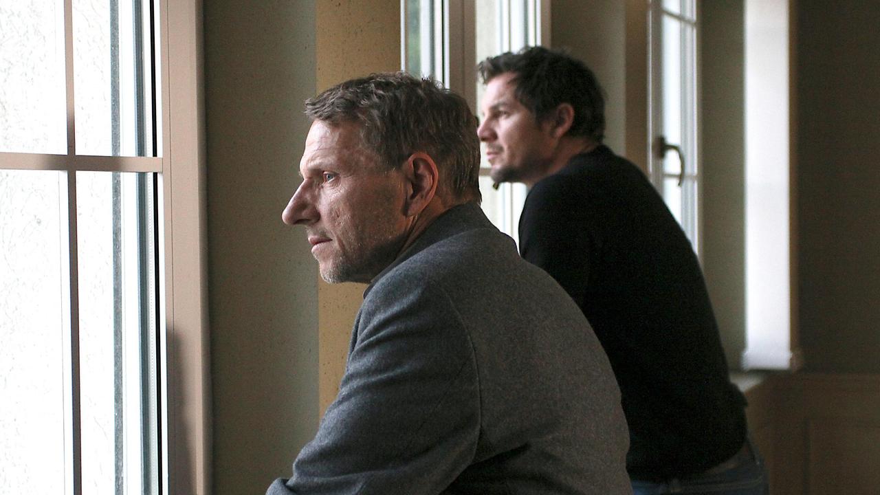 TATORT STUTTGART: Sebastian Bootz (Felix Klare) und Thorsten Lannert (Richy Müller)