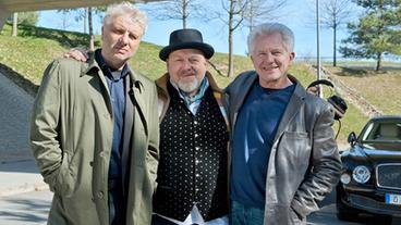 Bild: BR/Heike Ulrich Udo Wachtveitl, Rainer Kaufmann und Miroslav Nemec (v.l.n.r.)