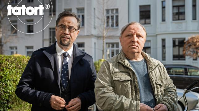 Frank Thiel (Axel Prahl) und Prof. Dr. Karl-Friedrich Boerne (Jan-Josef Liefers, l).