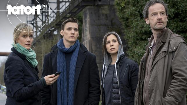 Mordkommission Dortmund: Martina Bönisch (Anna Schudt), Jan Pawlak (Rick Okon), Nora Dalay (Aylin Tezel) und Peter Faber (Jörg Hartmann).