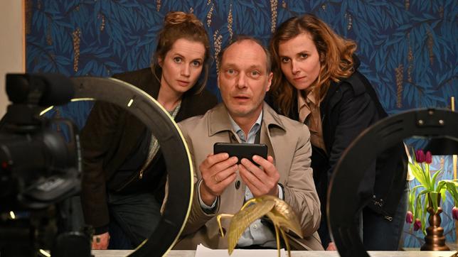 Drehstart zum "Tatort: Das kalte Haus" mit: Cornelia Gröschel, Martin Brambach und Karin Hanczewski