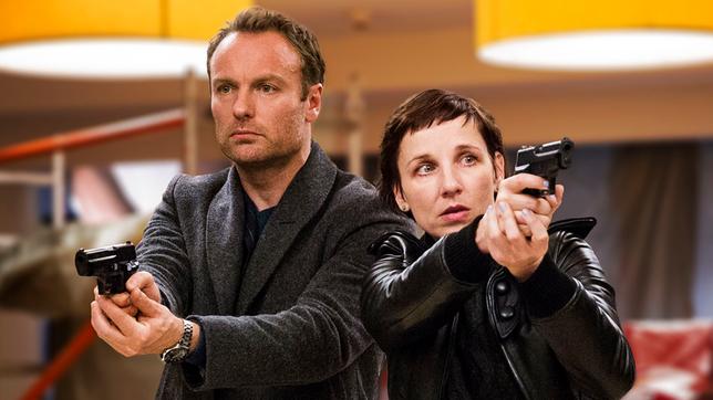 Tatort - Nina Rubin (Meret Becker) und Robert Karow (Mark Waschke)