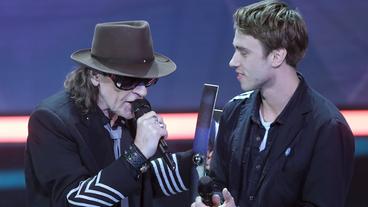 Udo Lindenberg und Clueso beim ECHO 2012