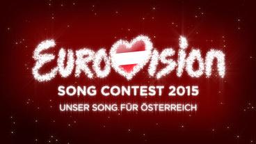 Bild: NDR Logo "Eurovision Song Contest 2015 – Unser Song für Österreich"